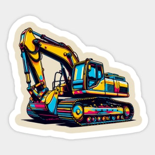 Excavator Sticker